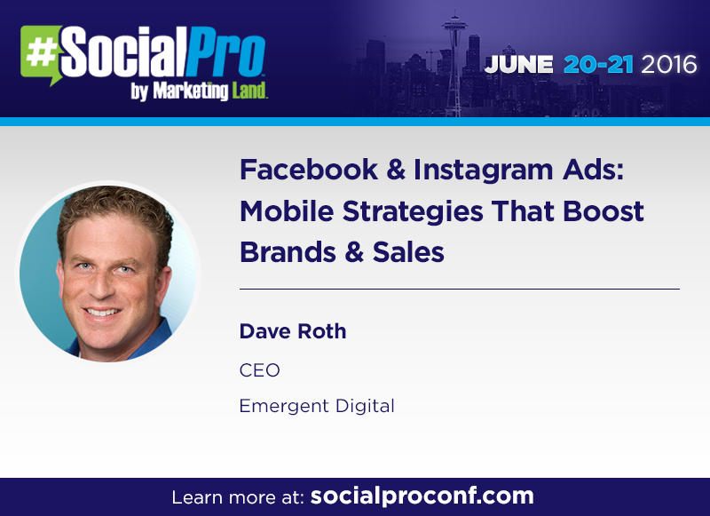 SocialPro speaker Dave Roth